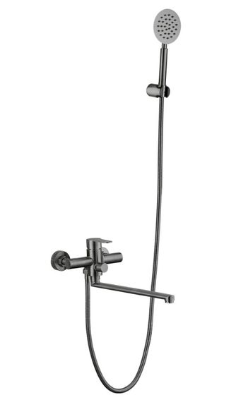 Змішувач для ванни Brinex Pure 005 Graphite BRIPUR005GRP | Зображення 3