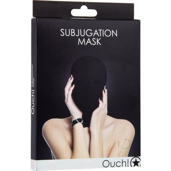 Маска закрита Subjugation Mask - Black | Зображення 1
