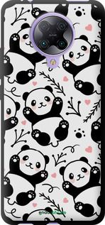 Чохол на Xiaomi Redmi K30 Pro Панди "4318b-1899-2448"