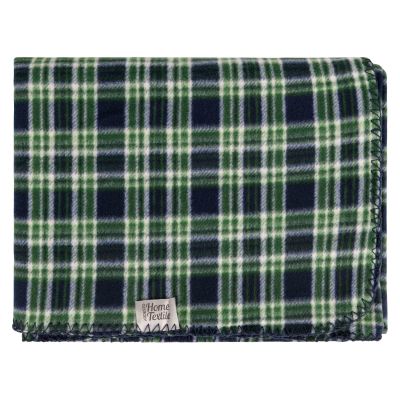Плед Ardesto Christmas Fleece 130x160см, 100% поліестер, клітинка, зелений (ART0718PB) | Зображення 5