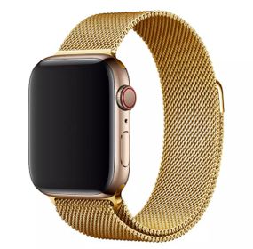 Ремінець для розумного годинника Smart Watch 42/44 Міланська петля (Жовтий)