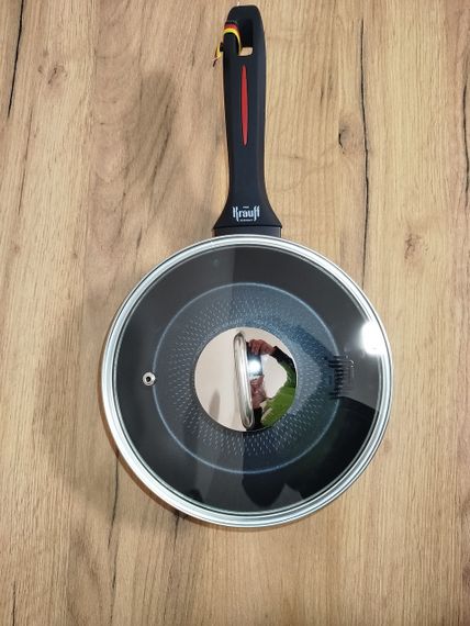 Сковорода антипригарна з кришкою Krauff Smart Fry 20 см 88-222-113 алюмінієва для всіх плит | Зображення 7