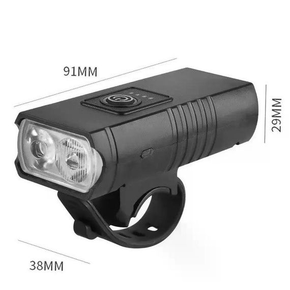 Велофонарь F0-60-2T6, водонепроницаемый BW-35 | Зображення 2