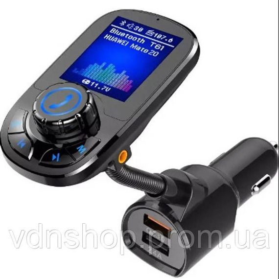 Bluetooth через прикурювач, Фм модулятори і трансмітери 12в, Фм модулятор музика в авто RI-79 | Зображення 8