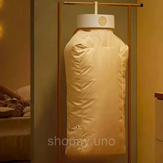 Підвісна електросушарка для одягу Portable Drying Machine SH-005 з чохлом  / Портативна сушарка для білизни з таймером | Зображення 3