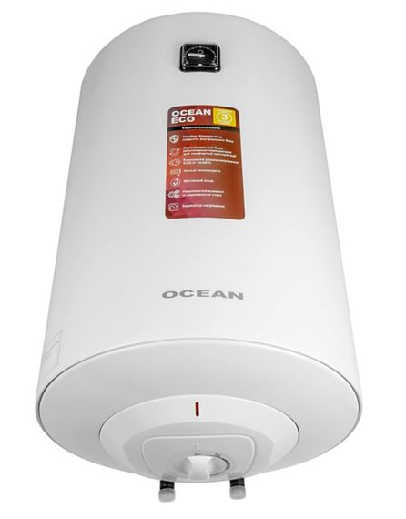 Водонагреватель Ocean RZRS 80 л, 1500 Вт, "мокрый" ТЭН, цилиндрический, вертикальный, белый (RZRS 80M-5 ETWT ECO) | Зображення 3