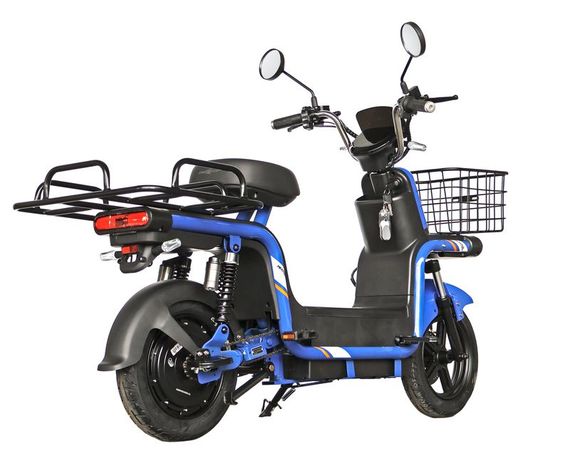 Електроскутер Maxxter RUNNER (Black-Blue) | Зображення 3