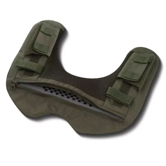 Демпфер плечовий Ukrarmor для плитоноски, накладки плечові амортизуючі Cordura, тактичний ЗСУ, страйкбол, колір Олива | Зображення 1