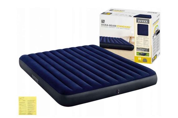 Матрац 64758 в коробці р.137x191x25 см INTEX | Зображення 3