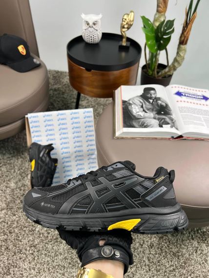 Кросівки ASICS Gel-Venture 6 Gore-Tex Black Yellow весна / осінь А4482 45 28 - 28.5 см | Зображення 3