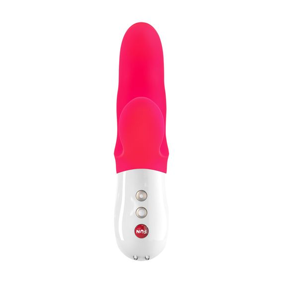 Вібратор-кролик Fun Factory MISS BI pink/white, 2 незалежні мотори, діаметр 4,2 см | Зображення 2