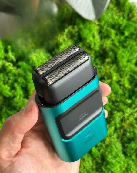 Триммер для волос VGR V-307 берюза • Аккумуляторная машинка для стрижки, шейвер Hair Clippers V-307 для бороды, усов и окантовки | Зображення 4