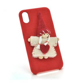 Накладка Angel пушистая  iPhone X
