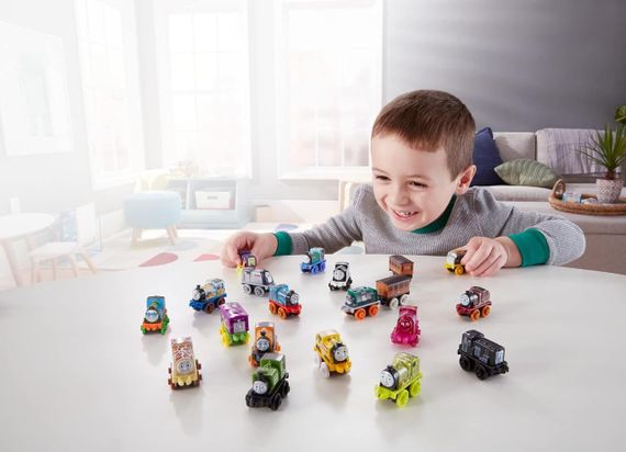 Ігровий набір із 20 міні-поїздів Паровозик Томас і друзі. Thomas & Friends MINIS Toy Train 20 Pack Fisher-Price | Зображення 5