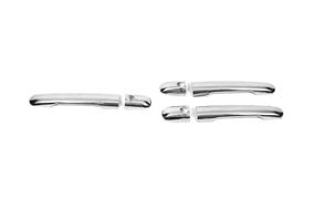 Накладки на ручки (нержавейка) 3 штуки. Carmos - Турецкая сталь для Mercedes Vito W638 1996-2003 гг