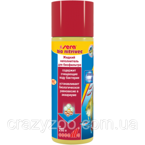 Кондиціонер для води з культурою бактерій Sera Bio Nitrivec 250 мл
