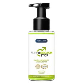 Гель для задержки эякуляции Medica Super Orgasm Stop Gel с эффектом прохлады, 150 мл sexstyle