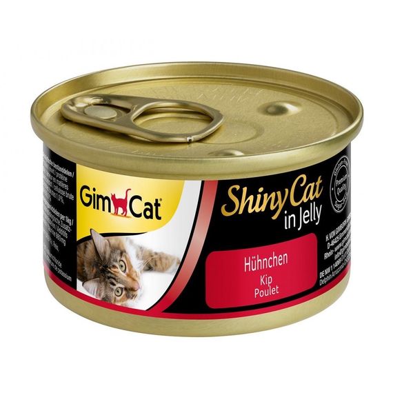 Вологий корм з куркою для котів GimCat Shiny Cat Filet, 70 гр | Зображення 2