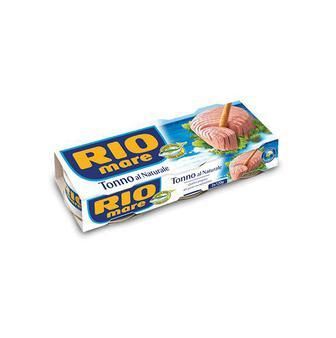 Тунець (консерва) цільними шматочками у власному соку Rio Mare, 80г, Італія, ж/б | Зображення 1