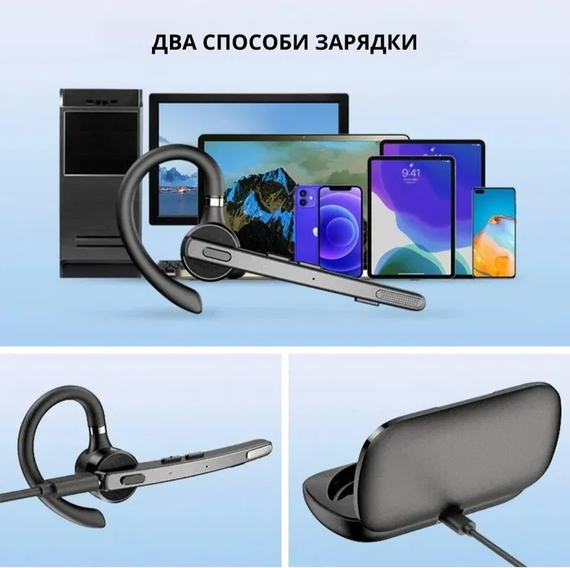 BLUETOOTH гарнітура NEW BEE M53 з функцією шумозаглушення | Зображення 4