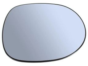 Honda Civic VIII (05-11) H\B вставка вкладыш зеркала правый, БЕЗ подогрева, Хонда Сивик 8 хэтчбек