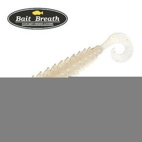 Силіконова приманка, Їстівний силікон Bait Breath BUGSY 3" Rock Soul (11 шт.) (S809 Pearl White / Hologram)