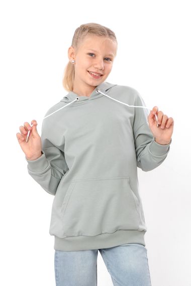 Худі для дівчинки (підлітковий) Носи своє 140 Сірий (p-14132-208560)