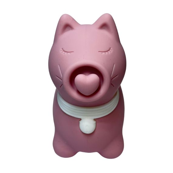 Стимулятор клітора з пульсацією UNIVIBE Котик, 5 режимів, рожевий sexstyle | Зображення 6