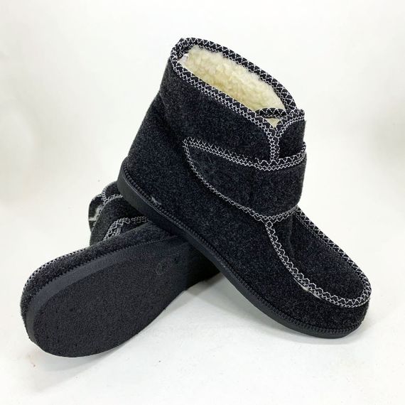 Жіночі валянки бурки 37р, Калоші жіночі, Жіночі зимові черевики на підошві бурки бабуші RH-48 | Зображення 3