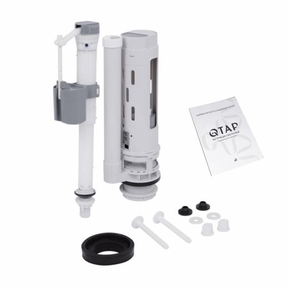 Унитаз-компакт Qtap Nando безободковый с сиденьем Soft-close QT12221222AW | Зображення 8