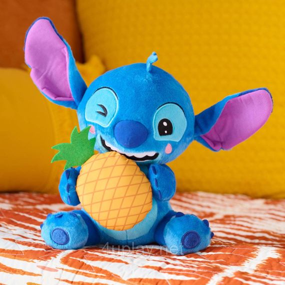 М'яка іграшка Стіч 33 см Оригінал Disney Stitch Feed Me Pineapple Large 13-inch | Зображення 3