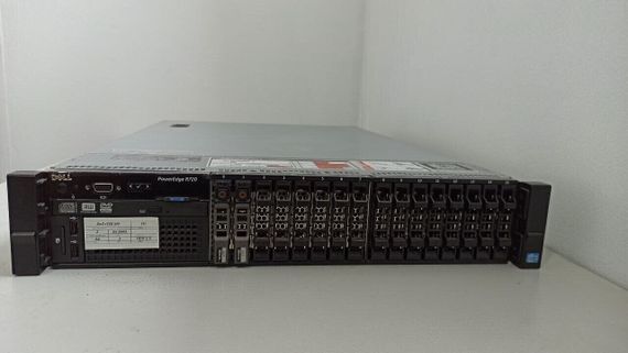 Сервер Dell PowerEdge R720 2U Rack / 2x Intel Xeon E5-2660 v2 (10 (20) ядер по 2.2-3 GHz) / 128 GB DDR3 / 2x 450 GB SAS / iRMC S3 Graphics / Два блока питания 750W б/у | Зображення 2