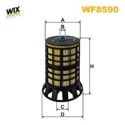 Фильтр топливный Wixfiltron WF8590