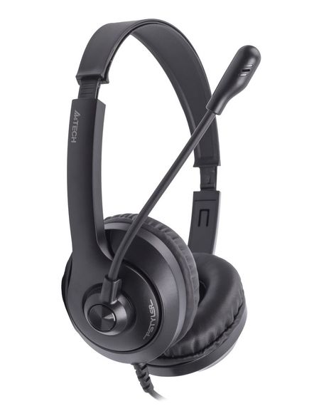 Гарнітура A4-Tech FH100U USB, колір чорний