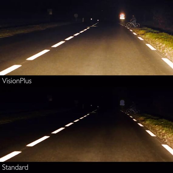 Комплект галогеновых ламп PHILIPS 12972VPS2 H7 55W 12V PX26d VisionPlus | Зображення 2