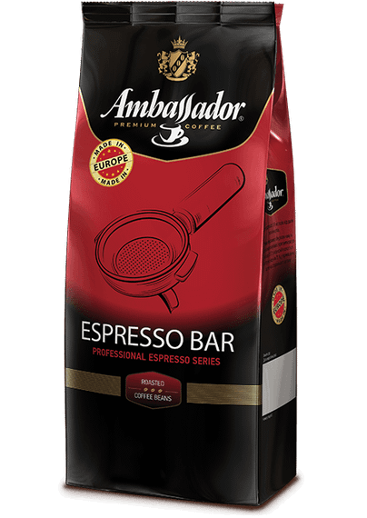 Кофе в зернах Ambassador Espresso Bar 1кг Польша Амбассадор Еспрессо Крепкий | Зображення 2