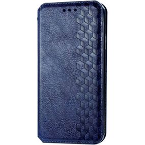 Шкіряний чохол-книжка GETMAN Cubic (PU) для Xiaomi Redmi Note 9s / Note 9 Pro / Note 9 Pro Max Штучна шкіра, Слот для візитки, Червоний