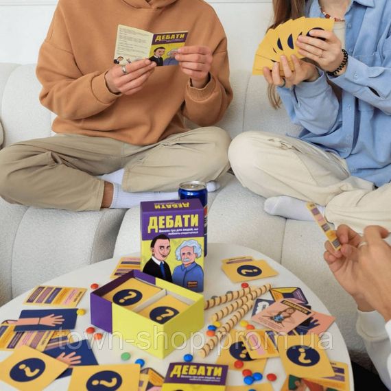 Настольная игра «Дебаты» 0018MG 500 разнообразных тем для дебатов | Зображення 6