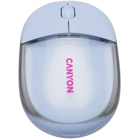 Мышь компьютерная безпроводная Canyon OnClick 24 Blue CNS-CMSW24BL голубая | Зображення 1
