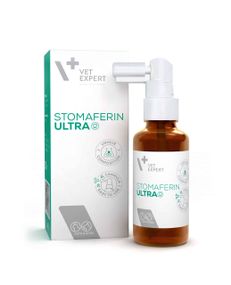 Гель для підтримання здоров’я ротової порожнини у котів і собак VetExpert Stomaferin Ultra 30 мл
