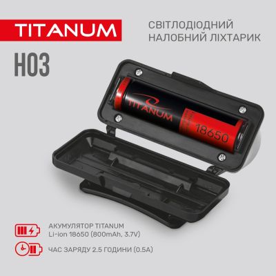 Фонарь TITANUM 180Lm 6500K (TLF-H03) | Зображення 7