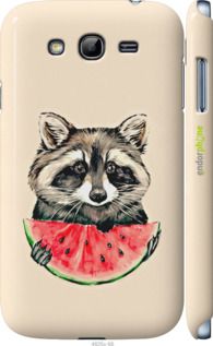 Чохол на Samsung Galaxy Grand I9082 Єнотик з кавуном "4605m-66-2448"