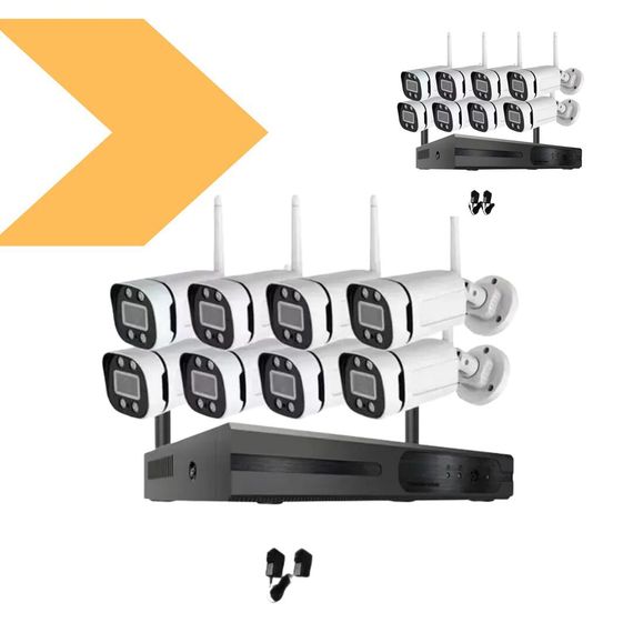 Набір відеоспостереження 8 камер WiFi XPRO TS-8828C-8CH (44176-TS-8828C-8CH_7161) | Зображення 1