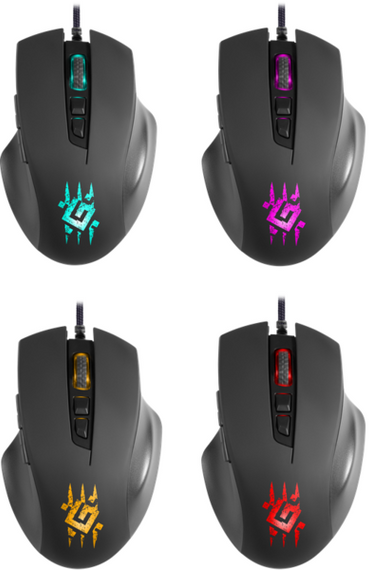 Миша Defender Wolverine GM-700L RGB, 7 кнопок, 12800 dpi (52700) | Зображення 4