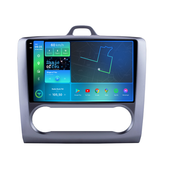 Штатна магнітола Torssen 2K Ford Focus 05-11 F98256 4G Carplay DSP | Зображення 1