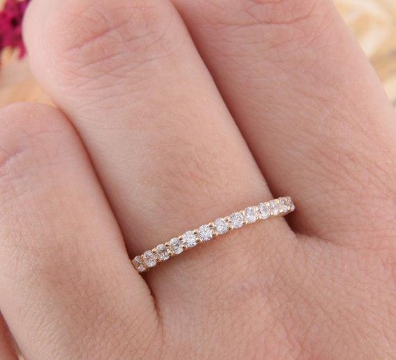 Кольцо из желтого золота с фианитами 20 | Зображення 1