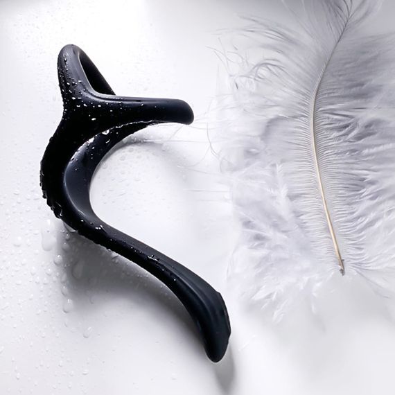 Ерекційне кільце Babydoll Універсальний.. Чорний 2315 | Зображення 8