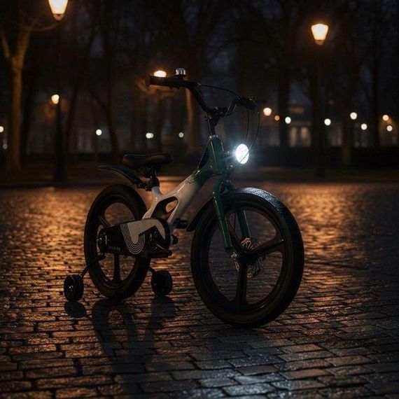 Детский двухколёсный магниевый велосипед CRUISER ICONIC 18” с дисковыми тормозами | Зображення 4