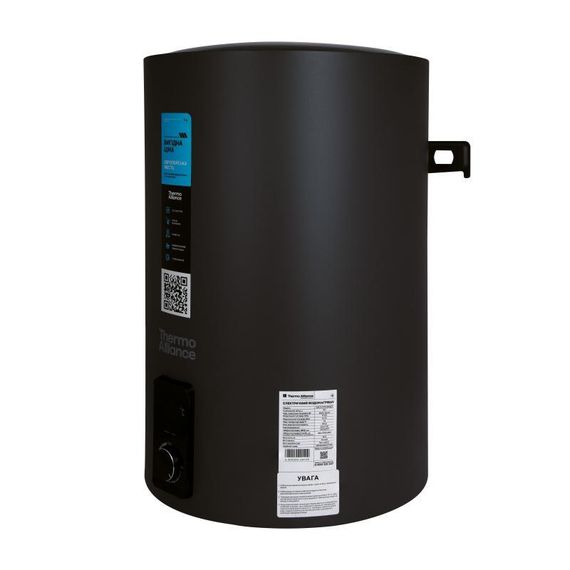 Водонагрівач електричний Thermo Alliance 100 л Black, вертикальний, сухий ТЕН 2,0 кВт D100V20J3 (D)KВ | Зображення 3