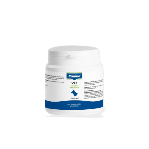 Вітаміни Canina V25 Vitamintabletten для собак, полівітамінний комплекс, 100 г (30 табл)